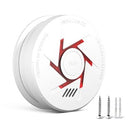 Ensure safety with Ruan's 10-Year Lifespan Photoelectric Smoke Alarm. Battery-powered, easy to install, perfect for home and office. Reliable fire detection!