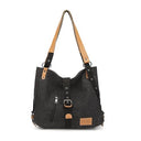 Shop the Kono Multifunctional Canvas Backpack, a stylish 3-in-1 daypack perfect for travel, casual outings, and everyday use. Durable, versatile, and chic!