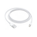 Apple Lightning to USB Cable, white, designed for iPhone 5/5s, round shape, male-to-male connector