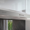 Cecotec 60 cm Wide Bolero Flux CM 602200 Stainless Steel Hood - High Suction Power