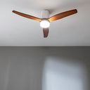 Cecotec Ceiling Fan With EnergySilence Aero 5600 Aqua WhiteDarkWood - 40W, 6 Speed, LED