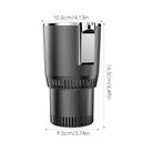 Zwxqe - 2 in 1 Travel Mug Warmer & Car Cup Heater, Portable Beverage Boiler