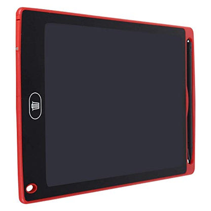 Bropang 8.5" LCD Writing Tablet for Kids - Red Doodle Board, Reusable Drawing Pad, Portable Ewriter, Educational Gift for Students