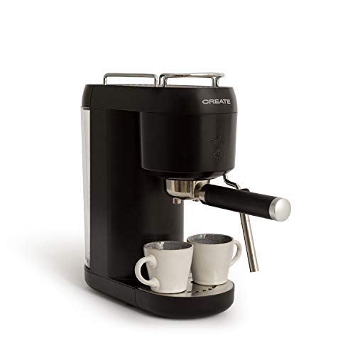 Create - Thera Studio Semi-Automatic Espresso Machine, 1400W, 20 Bar, Milk Frother