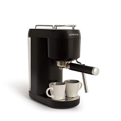 Create - Thera Studio Semi-Automatic Espresso Machine, 1400W, 20 Bar, Milk Frother