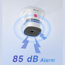 Heiman - Mini Smoke Alarm 5-Pack, 10-Year Battery, Reddot Award, CE Certified