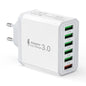 Tupneuf - 6-Port USB Charger with QC 3.0 Quick Charge for iPhone, iPad, Mobile Phones