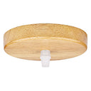 Arturesthome - Industrial Ceiling Light Fitting, Wood Canopy, Easy Install
