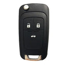 Chevrolet Cruze Impala Camaro Flip Key Shell - 3 Buttons