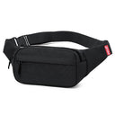 ZMD Small Hip Pack - 3-Zipper Pockets for Phones & Essentials
