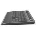 Hama - Ergonomic Bluetooth Keyboard and Mouse Set, QWERTZ Layout, Anthracite
