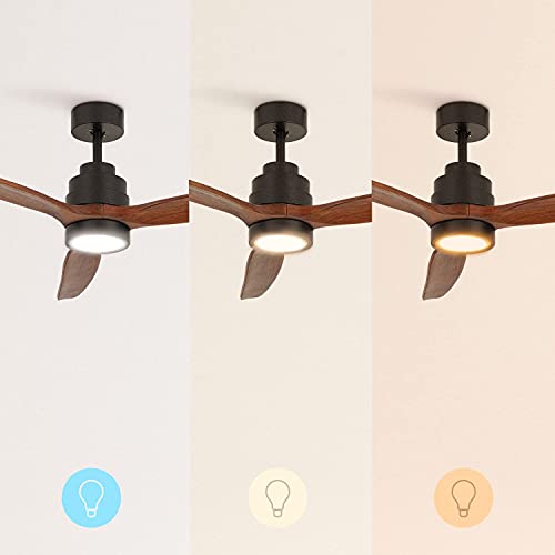 Create - WindStylance DC Ceiling Fan, 40W, Silent, 132cm, 6 Speeds, Timer, Dual Height, Reversible