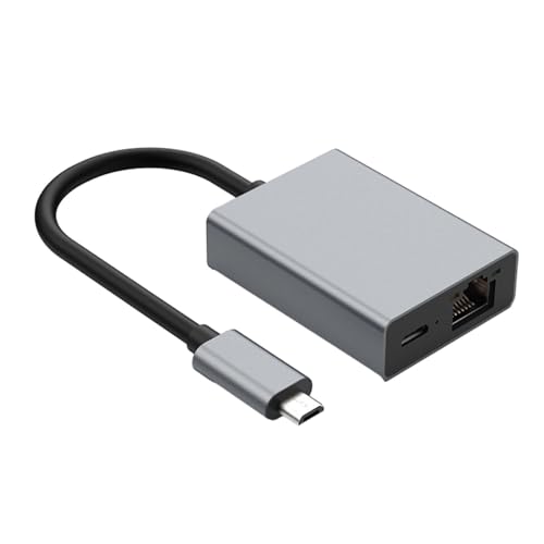 Micro USB to Ethernet Adapter, Plug and Play, High-Speed Data Transfer and Charging Capabilities