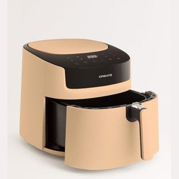 Create - 6.2L Air Fryer Pro with LCD, Timer, and 360º Air Circulation, 1800W