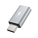 WishDirect Lightning to USB C Adapter, compact design for fast charging and data transfer