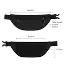 Ryaco - RFID Blocking Money Belt, Waterproof Pouch, Adjustable Waist Bag for Travel