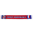 Euroscarves - Czech Soccer Knit Scarf with Soft Acrylic Yarn, Dual-Sided Design, Vivid Colors