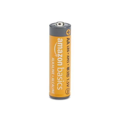 Amazon Basics - 48-Pack AA Alkaline Batteries, 1.5V, 10-Year Shelf Life