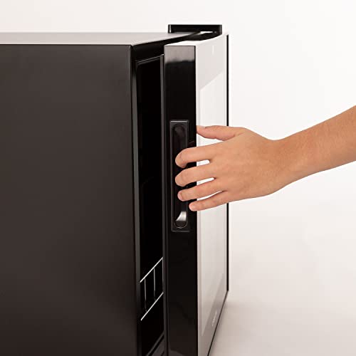 Create - Electric Wine Cooler L15, 12-15 Bottle Capacity, Stainless Steel Shelves, 85W, Dual Insulation, LED Light, 4-18°C Temperature Zones