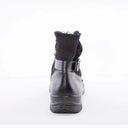 Alpina 42591 Rony Black Flat Zip Ankle Boot - Waterproof & Warm Eu 42
