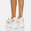 Buckle Classic Low Leather Sneakers Buffalo London Eu 35