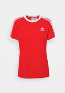 adidas Originals Printed T-Shirt in Red