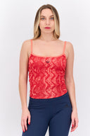 Adidas Originals women's coral sleeveless outdoor sportswear top