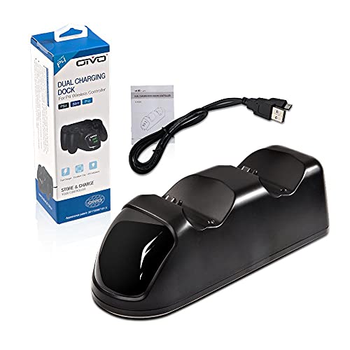OIVO - Dual Charging Dock for PS4 Wireless Controller Fast Charger