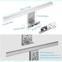 Aogled - 3 in 1 Bathroom Lamp Over Mirror, 5W, Waterproof, Dimmable, 4000K