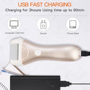 Wolady - Waterproof Electric Foot Callus Remover Kit, Rechargeable & Effective