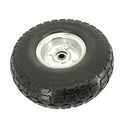 Maxxhaul 10" Flat Free Tire For Garden Carts & Hand Trucks - Puncture Resistant