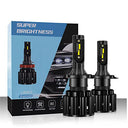 Upgrade your vehicle with ErtYu's 110W LED Headlight Bulbs, delivering 22000 lumens of bright 6000K cool white light. Easy installation, IP68 waterproof, pack of 2. Keywords: LED headlight bulbs, 110W, 22000 lumens, waterproof
