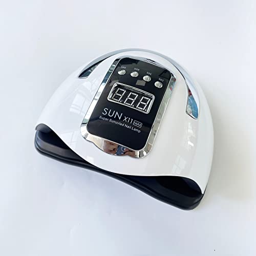 AAPIE - Portable 66 LED UV Nail Lamp 280W Gel Polish Dryer with Auto Sensor