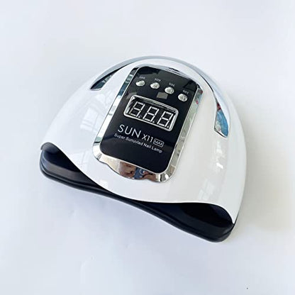 AAPIE - Portable 66 LED UV Nail Lamp 280W Gel Polish Dryer with Auto Sensor