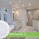 Greenclick - Dimmable LED Recessed Spotlight 5 x 12W, 960 LM, Ultra Flat 13mm