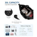 ECOHUB - 30L Travel Duffle Bag, Airplane Friendly, Versatile Gym & Sport Use