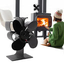 Enhance your fireplace with the Baaroo 4-Blade Non-Electric Stove Fan. Efficient heat distribution for wood stoves and ovens. Self-starting and eco-friendly design. Keywords: stove fan, heat distribution, non-electric