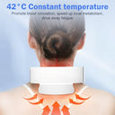 Bluessiery - Intelligent Neck Massager with 42°C Heat, 5 Modes & Voice Prompts