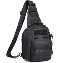 Vevor 10L Tactical Sling Bag - Waterproof Molle Backpack for Hiking