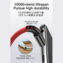 Schitec - 5 Pack 2m Micro USB Fast Charging Cable for Android & Samsung Galaxy S6/S7