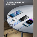 Fahefana Power Bank Ultra Slim 10000 Mah Compatible With Iphone 15 - Lightweight & Portable