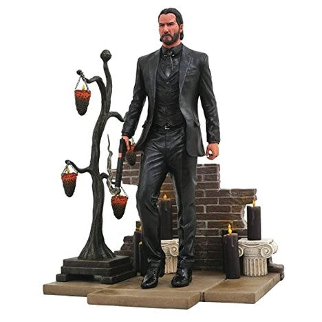Diamond Select Toys - John Wick 2 Gallery PVC Statue, Detailed Collectible Figure