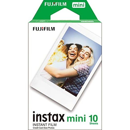Fujifilm - Instax Mini Film Single Pack, 10 Sheets, White Border