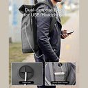Inateck - Vintage Splashproof Roll Top Laptop Backpack for 17" Laptops