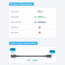 Sunguy Usb C to Usb C Cable 1ft - Compatible With Ipad Pro, Fast Charging