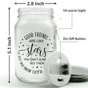 Charfia - LED Light Bottle with Inspirational Saying, Perfect Gift for Wife or Girlfriend