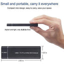 Voocme - NVME SSD Enclosure, USB C Adapter, 10Gbps Speed, M.2 PCIe Support