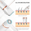 Kaphio - 2-in-1 Bikini Trimmer & Shaver, IPX7 Waterproof, Rechargeable, Wet/Dry Use