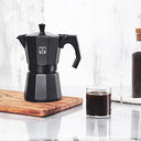 Cecotec Cumbia Mokclassic 300 Black Coffee Maker - 3 Cups, Easy to Clean