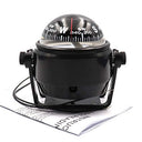 Detuck Marine Dashboard Compass with Night Lighting and Dash Mount Design
